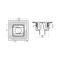 Drain Put | ABS Wellhouse | 150 x 150 mm