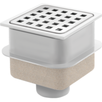 | Drain Put Square Stainless steel | ABS Wellhouse