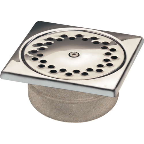  HorecaTraders Drain | Stainless Steel | Vandal-proof Grate 