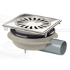 HorecaTraders Drain | Stainless steel | ABS | 150 x 150 mm