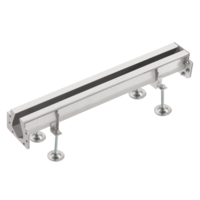 Coupling Slotted Channel | Stainless Steel | 85 l/min