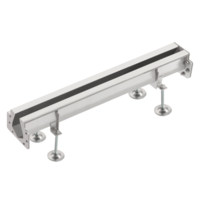 Coupling bars Slot channel | Stainless steel 85 l / min | 230 x 230 mm