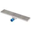 HorecaTraders Drainage gutter | Stainless steel 1000 x 200 mm