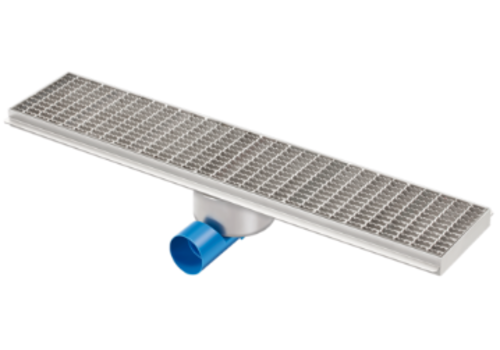  HorecaTraders Drainage gutter | Stainless steel 1000 x 200 mm 