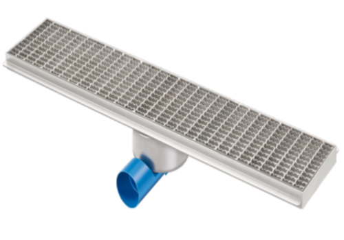  HorecaTraders Drainage gutter | Stainless steel 1500 x 200 mm 