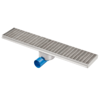 Canal de drainage | acier inoxydable | 2000 x 200 mm