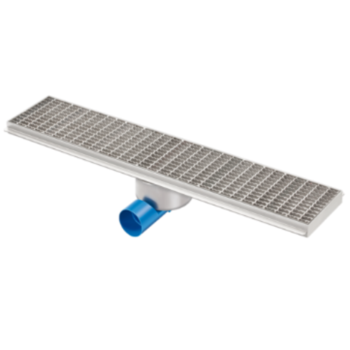  HorecaTraders Drainage gutter | Stainless steel 2000 x 200 mm 