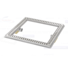 HorecaTraders Floor drain | Square Stainless steel 600 x 600