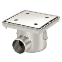 Full stainless steel drain 100 l / min