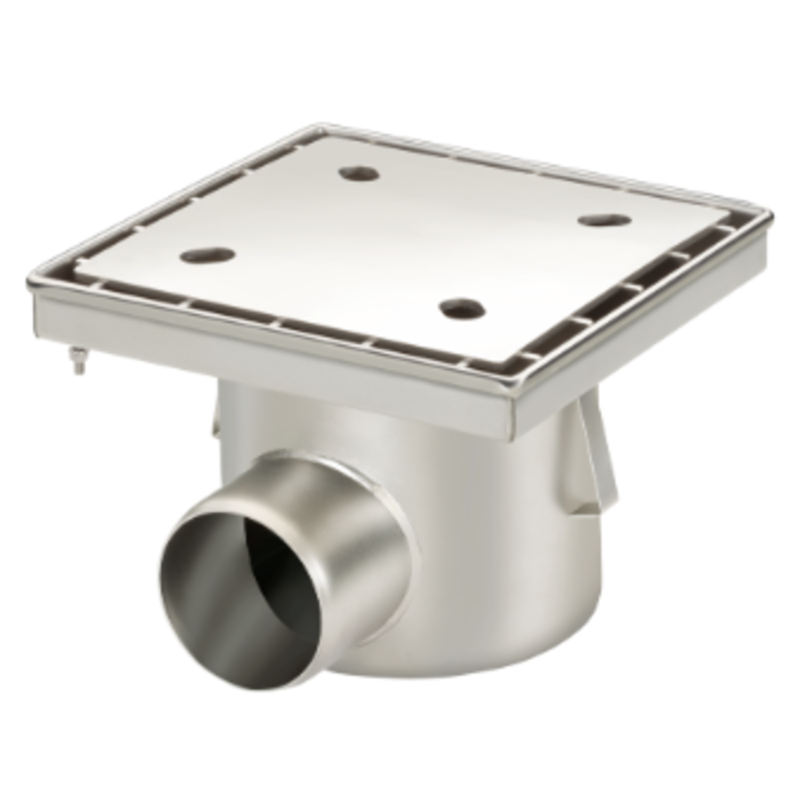 Drain entièrement en acier inoxydable | 100 l/min