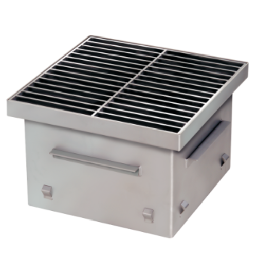  HorecaTraders Industrial Drain | Stainless Steel | 400X400MM 