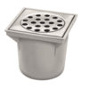 HorecaTraders Bucket Floor Pit | ABS | 45 l/min | Bottom outlet