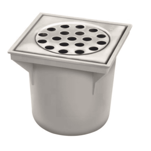  HorecaTraders Bucket Floor Put | ABS | 45 l / min | Bottom outlet 