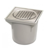 HorecaTraders Eimerbodengrube | ABS | 45 l/min | Gebürstet