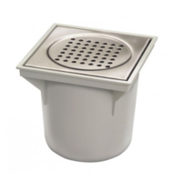 Eimerbodengrube | ABS | 45 l/min | Gebürstet