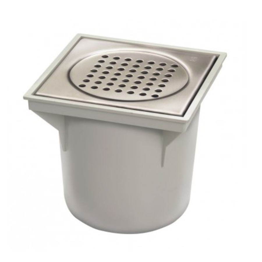 Eimerbodengrube | ABS | 45 l/min | Gebürstet