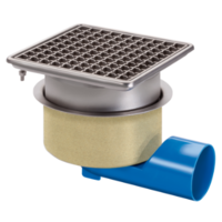 Drainer | acier inoxydable | 75 l/min | 200 x 200 mm