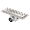 HorecaTraders Drainage gutter | Stainless steel 30l / min | 300 x 100 mm