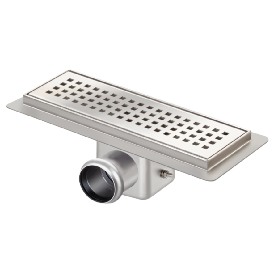 Canal de drainage | acier inoxydable | 30 l/min | 300 x 100 mm