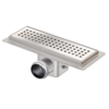 HorecaTraders Drainage gutter | Stainless steel 30l / min | 400 x 100 mm