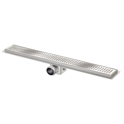  HorecaTraders Drainage gutter | Stainless steel 30l / min | 500 x 100 mm 