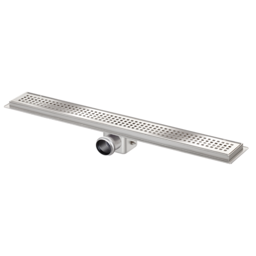 Canal de drainage | acier inoxydable | 30 l/min | 500 x 100 mm