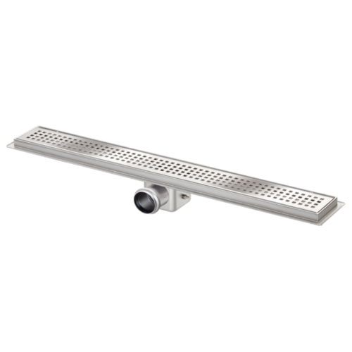  HorecaTraders Drainage gutter | Stainless steel 30l / min | 600 x 100 mm 