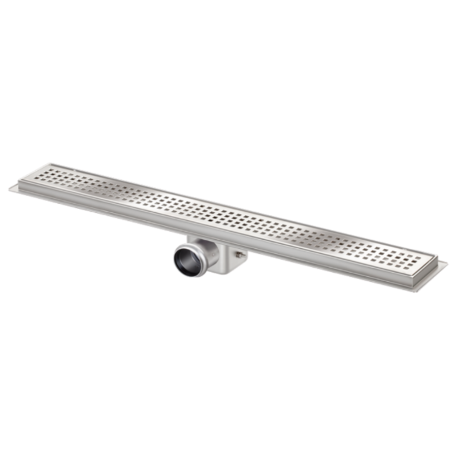 Canal de drainage | acier inoxydable | 30 l/min | 600 x 100 mm