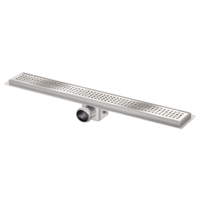 Canal de drainage | acier inoxydable | 30 l/min | 700 x 100 mm