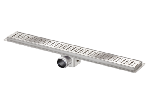  HorecaTraders Drainage gutter | Stainless steel 30l / min | 700 x 100 mm 