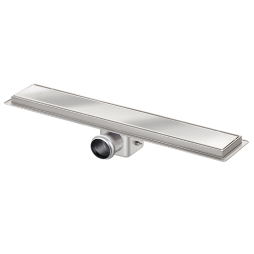  HorecaTraders Drainage gutter | Stainless steel 30l / min | 700 x 100 mm 