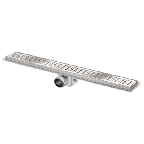  HorecaTraders Drainage gutter | Stainless steel 30l / min | 800 x 100 mm 