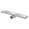 HorecaTraders Drainage gutter | Stainless steel 30l / min | 800 x 100 mm