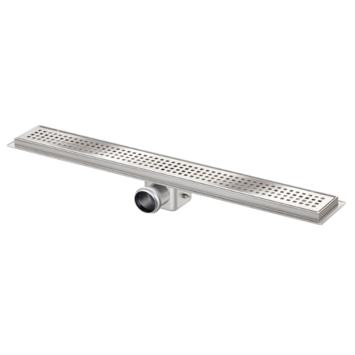  HorecaTraders Drainage gutter | Stainless steel 30l / min | 900 x 100 mm 