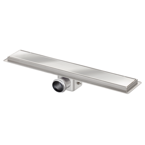  HorecaTraders Drainage gutter | Stainless steel 30l / min | 900 x 100 mm 