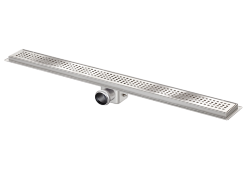  HorecaTraders Drainage gutter | Stainless steel 30l / min | 1000 x 100 mm 