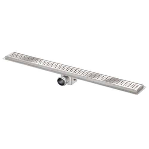  HorecaTraders Drainage gutter | Stainless steel 30l / min | 1000 x 100 mm 