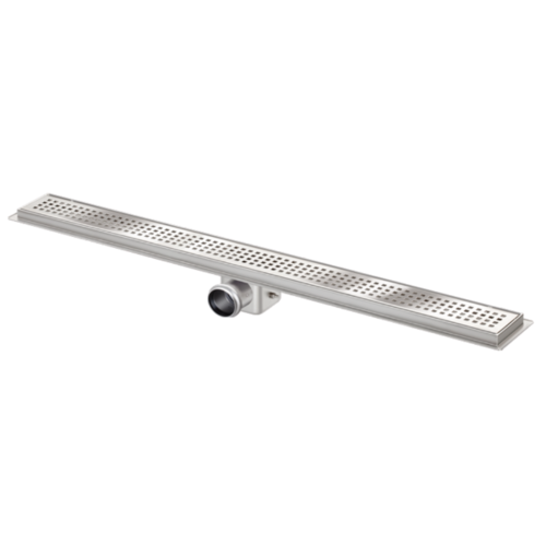  HorecaTraders Drainage gutter | Stainless steel 30l / min | 1100 x 100 mm 