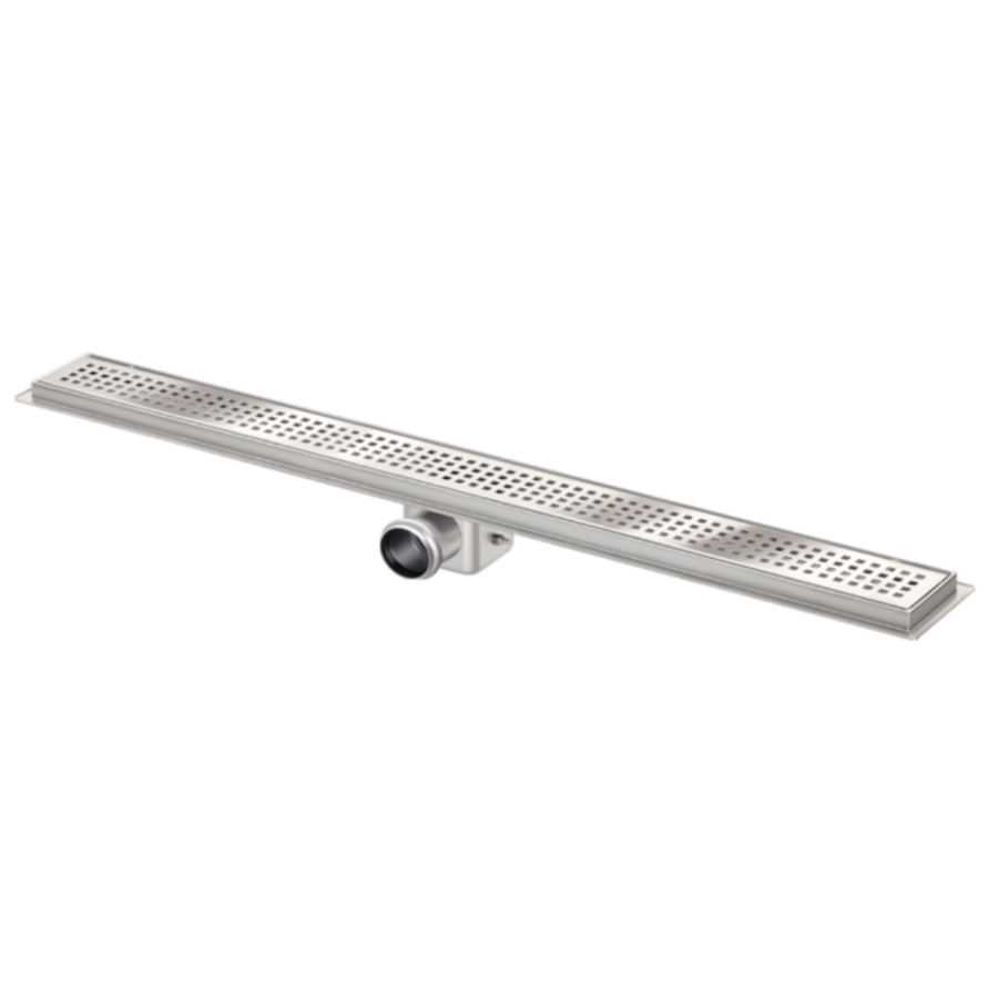 Canal de drainage | acier inoxydable | 30 l/min | 1100 x 100 mm