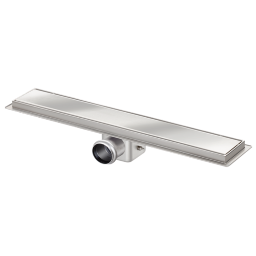  HorecaTraders Drainage gutter | Stainless steel | 30l/min | 1100 x 100mm 