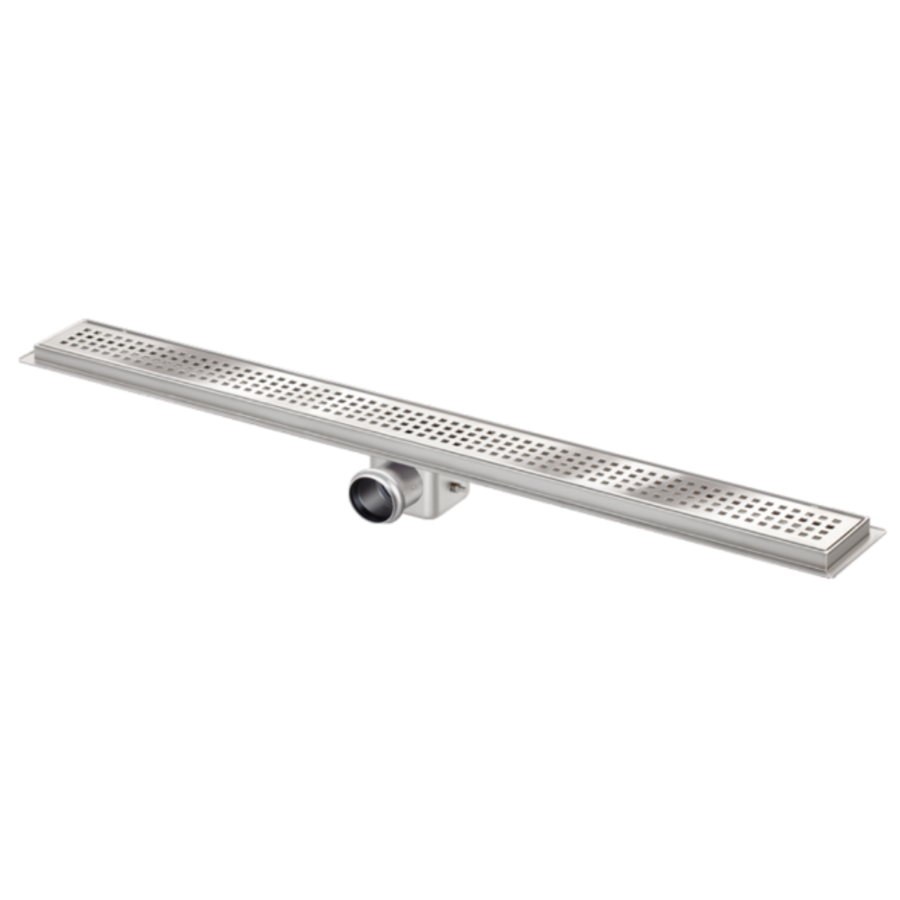 Canal de drainage | acier inoxydable | 30 l/min | 1200 x 100 mm