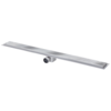 HorecaTraders Entwässerungsrinne | Edelstahl | 30l/min | 1300 x 100 mm