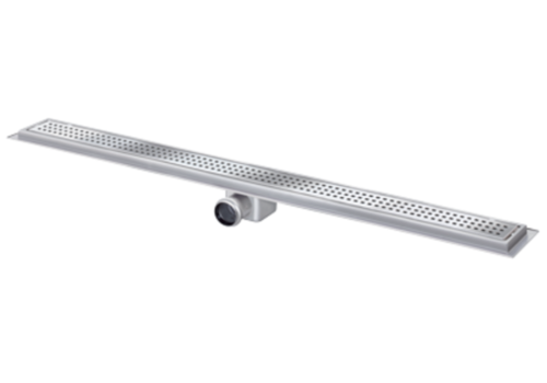  HorecaTraders Drainage gutter | Stainless steel 30l / min | 1300 x 100 mm 