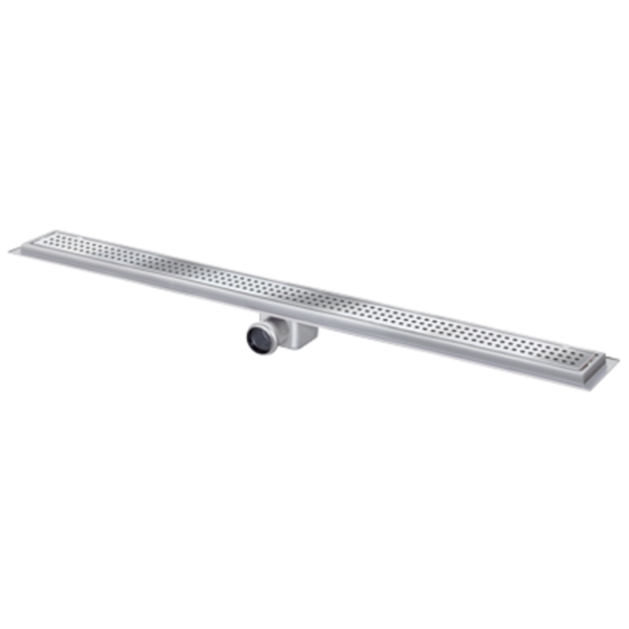 Canal de drainage | acier inoxydable | 30 l/min | 1300 x 100 mm