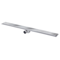 Canal de drainage | acier inoxydable | 30 l/min | 1400 x 100 mm