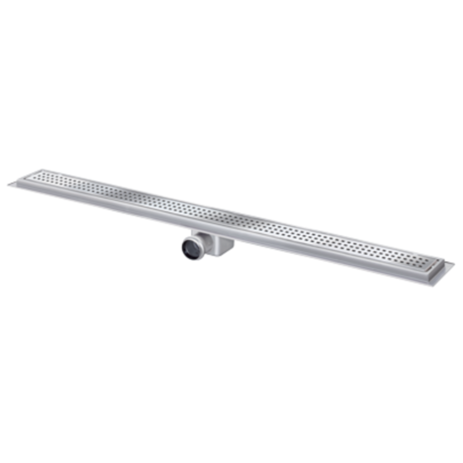 Canal de drainage | acier inoxydable | 30 l/min | 1400 x 100 mm