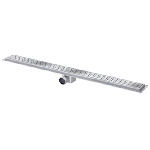 HorecaTraders Drainage gutter | Stainless steel 30l / min | 1500 x 100 mm 