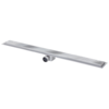 HorecaTraders Drainage gutter | Stainless steel 30l / min | 1600 x 100 mm