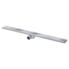 HorecaTraders Drainage gutter | Stainless steel 30l / min | 1700 x 100 mm