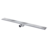 HorecaTraders Drainage gutter | Stainless steel 30l / min | 1800 x 100 mm